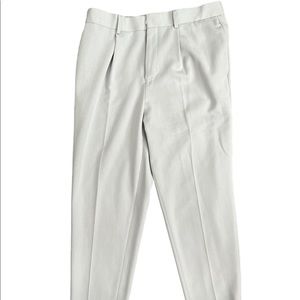 ASOS relaxed dress pants in gray